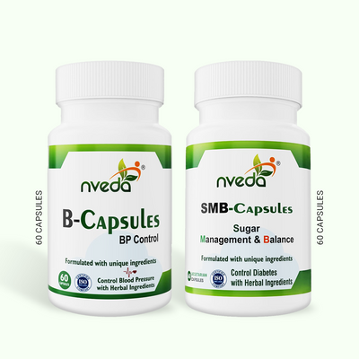 Nveda B Capsules & SMB Capsules - Ayurvedic Combo Pack