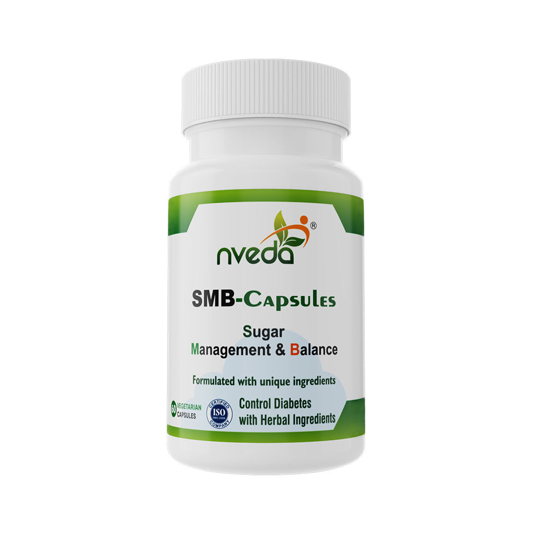 Nveda SMB Capsules for Sugar Management and Balance | 60 Capsules