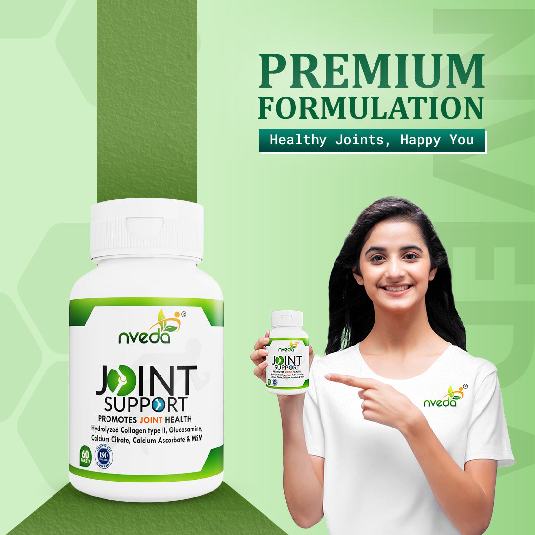 Nveda Joint Support 60 Tablets For Knee and Joint Health