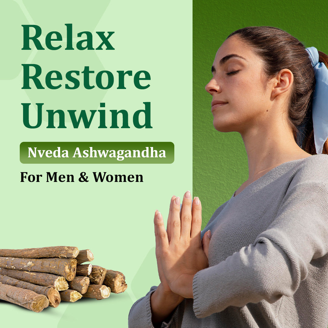 Nveda Ashwagandha - 60 Veg Capsules