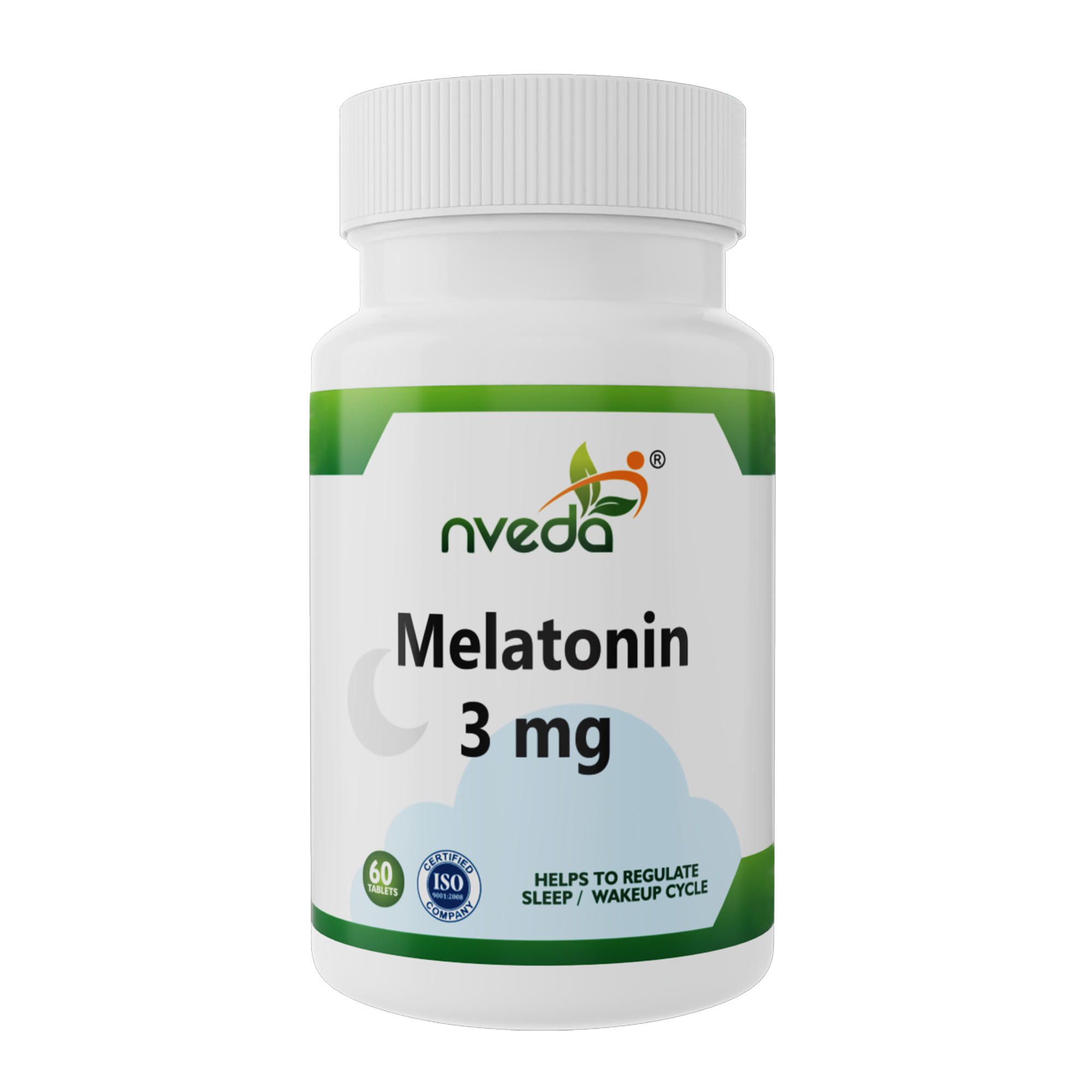 Melatonin 3 mg for Sleep Aid | 60 Tablets