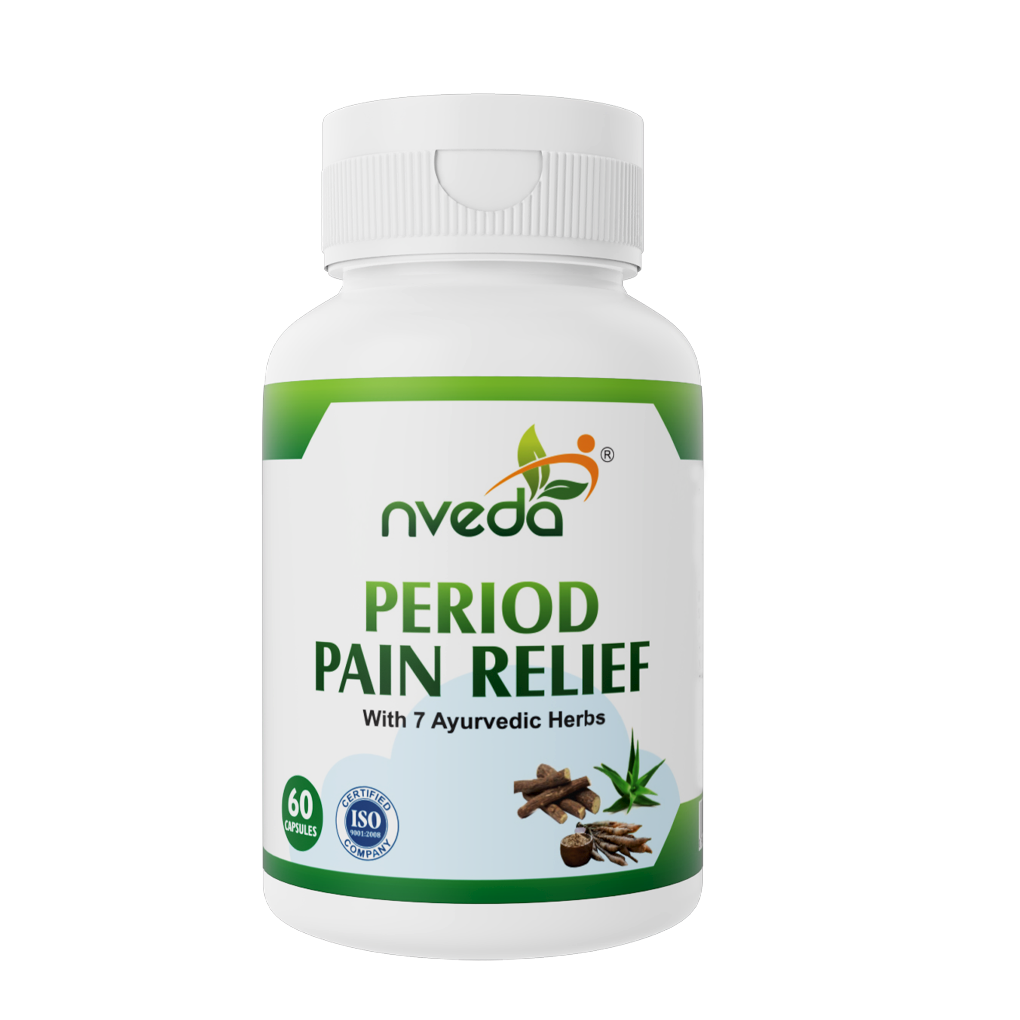 Nveda Period Pain Relief - 60 capsules