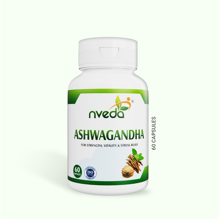 Nveda Ashwagandha 60 Veg Capsules