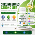Nveda Calcium Complex tablets with Vitamin D3 K2 Magnesium Zinc and B12 for bone strength support
