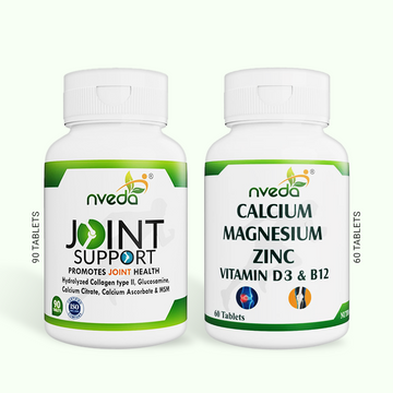 Nveda Joint Support 90 & Calcium - Complex Combo Pack