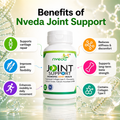 Nveda Joint Support tablets with Collagen Type II Glucosamine HCl and MSM for joint comfort and mobility support
