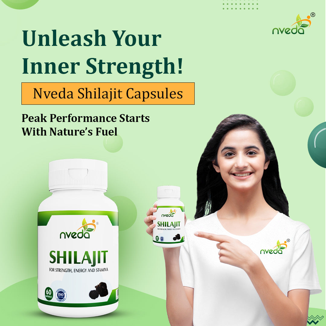 Nveda Shilajit - 60 Capsules